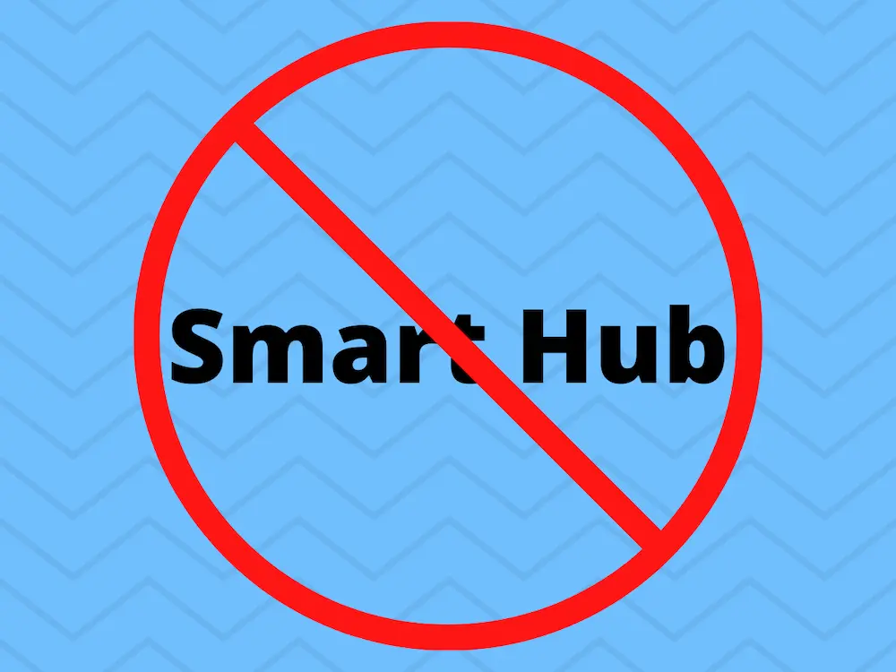 What does no hub mean?