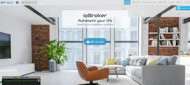 The ioBroker website