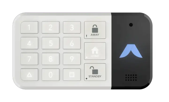 The keypad for the Abode security system
