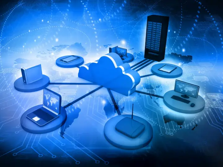 Cloud computing network