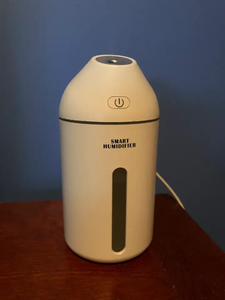 The humidifier with the light powered off