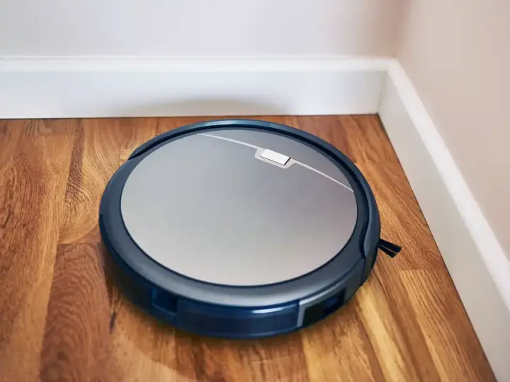 A robot vacuum